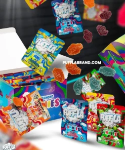 Wholesale Puff-LA Liquid Diamond Gummies
