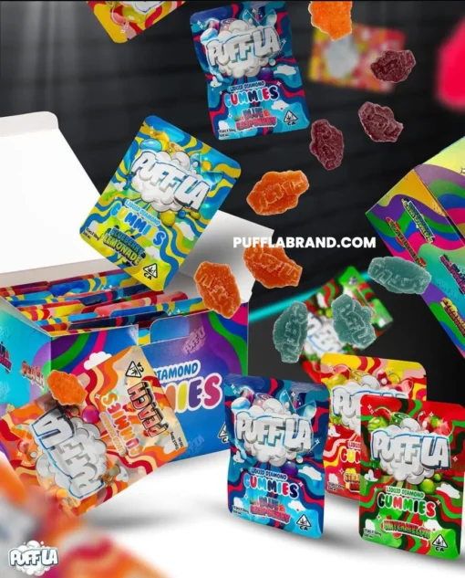 Wholesale Puff-LA Liquid Diamond Gummies
